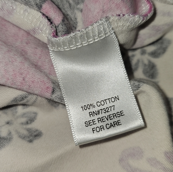 CROFT & BARROW LADIES LS VNECK FLORAL COLORFUL TOP TUNIC SHIRT BOUSE TEE SIZE PL - Picture 4 of 5